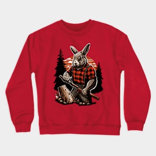 Daddy Rabbit Crewneck Sweatshirt
